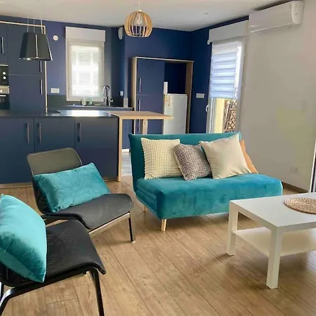 Quai Sud - Gare, 100 M2, Parking, Wifi, Superette, Lave Linge Lägenhet Angers