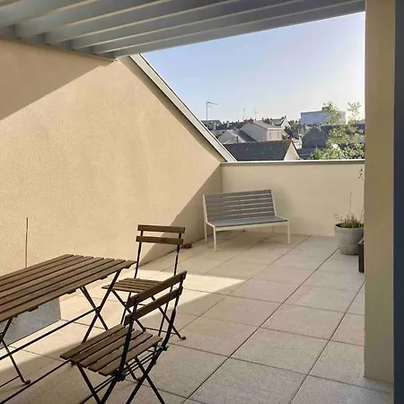 Quai Sud - Gare, 100 M2, Parking, Wifi, Superette, Lave Linge * אנז'ה